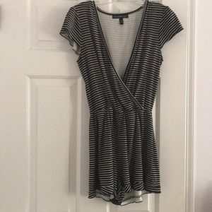 Stripped romper